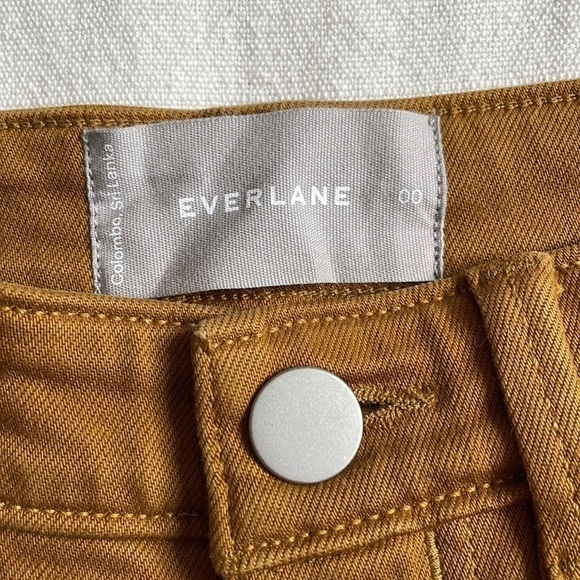 EVERLANE The Slim Leg Crop in Brass Size 00 - Picture 3 of 8